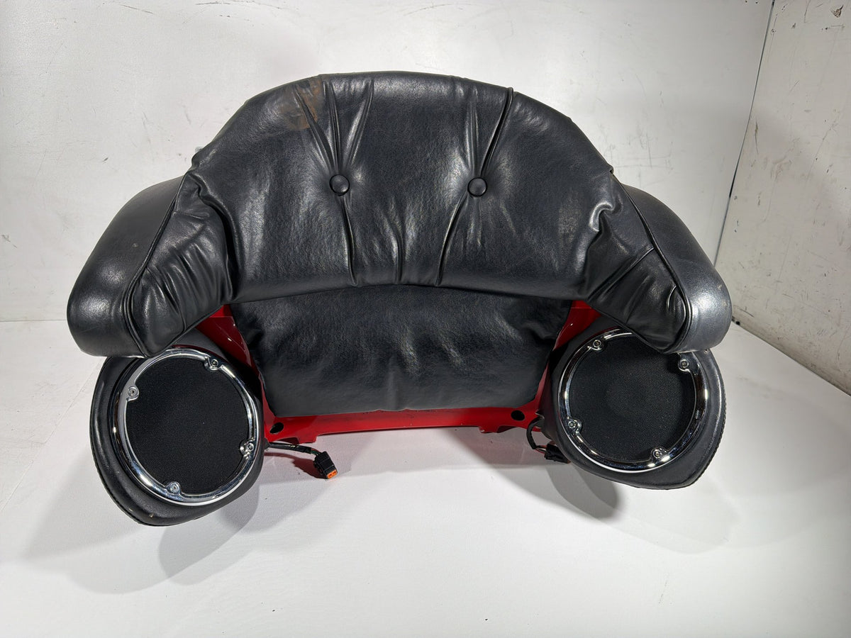 2004 Harley Electra Glide Touring Ultra OEM Pass Backrest Tour Pak Luggage NOKey