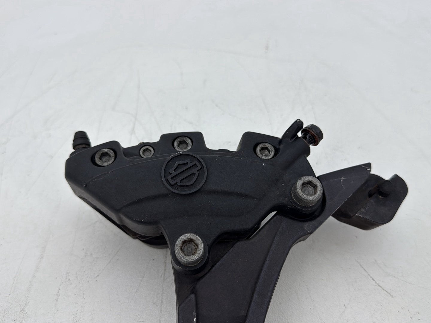 2011 Harley Electra Glide Ultra FLHTK OEM Rear Back Brake Caliper w/ Bracket