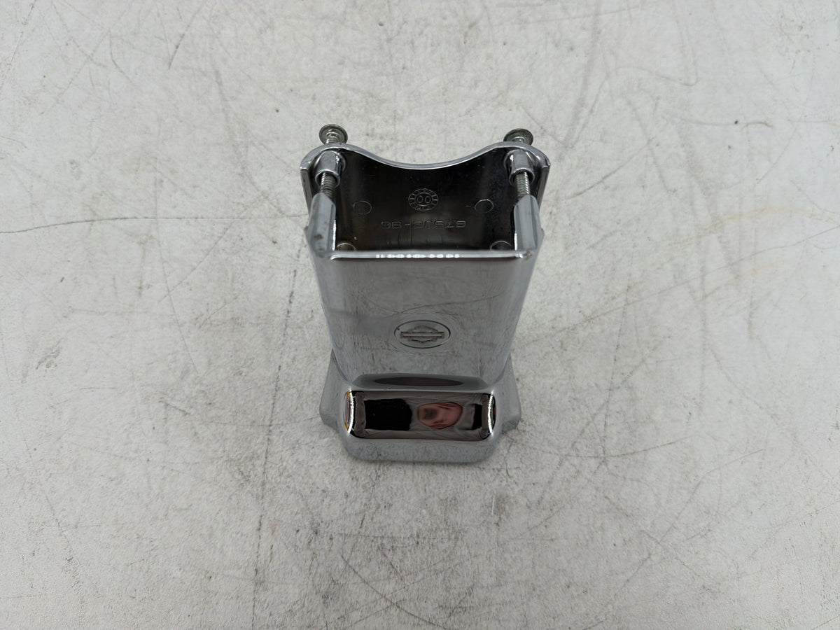 2000 Harley Sportster 1200 Custom XL1200C Front Handlebar Riser Top Clamp Chrome