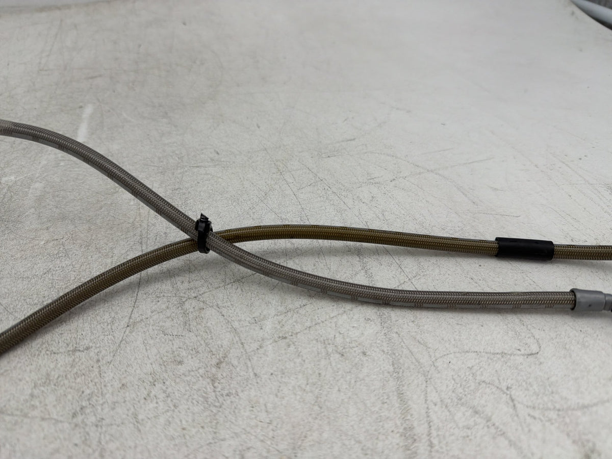 2004 Harley Heritage Softail Classic FLSTCI OEM Front Brake Hose Line Pipe