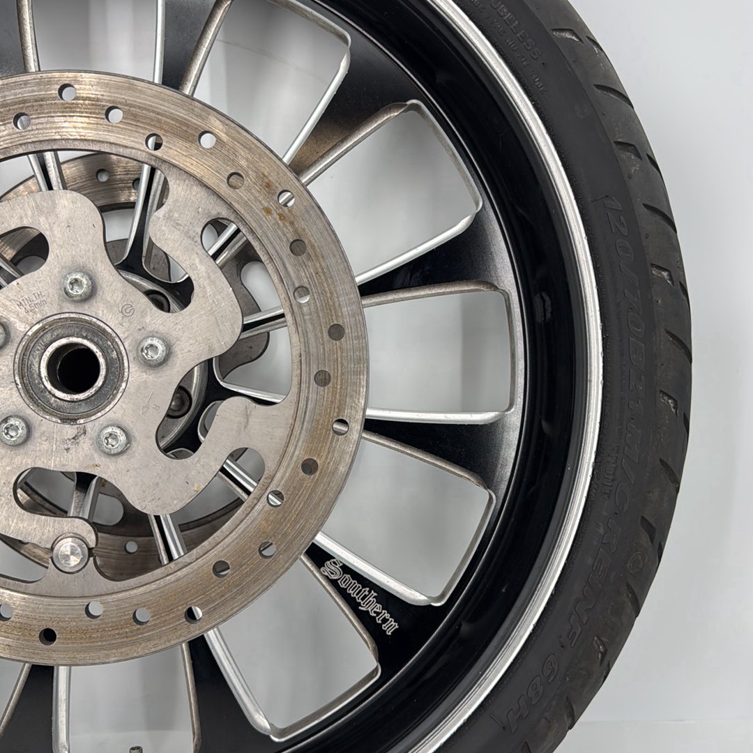 2008 - 2016 Harley-Davidson Touring Street Glide Front Wheel Rim Tire 120/70B21