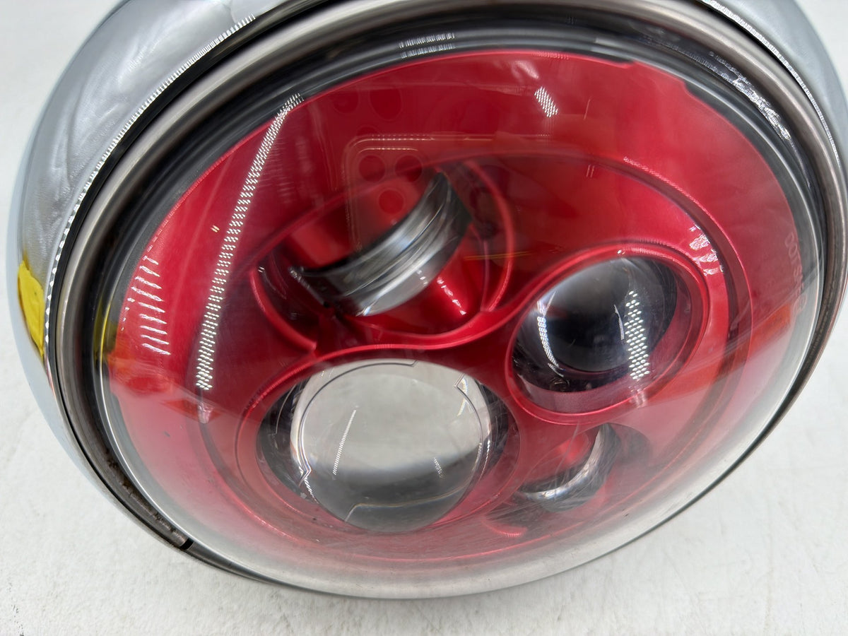2002 Harley Heritage Softail Classic OEM Headlight Headlamp Head Lamp Light LED