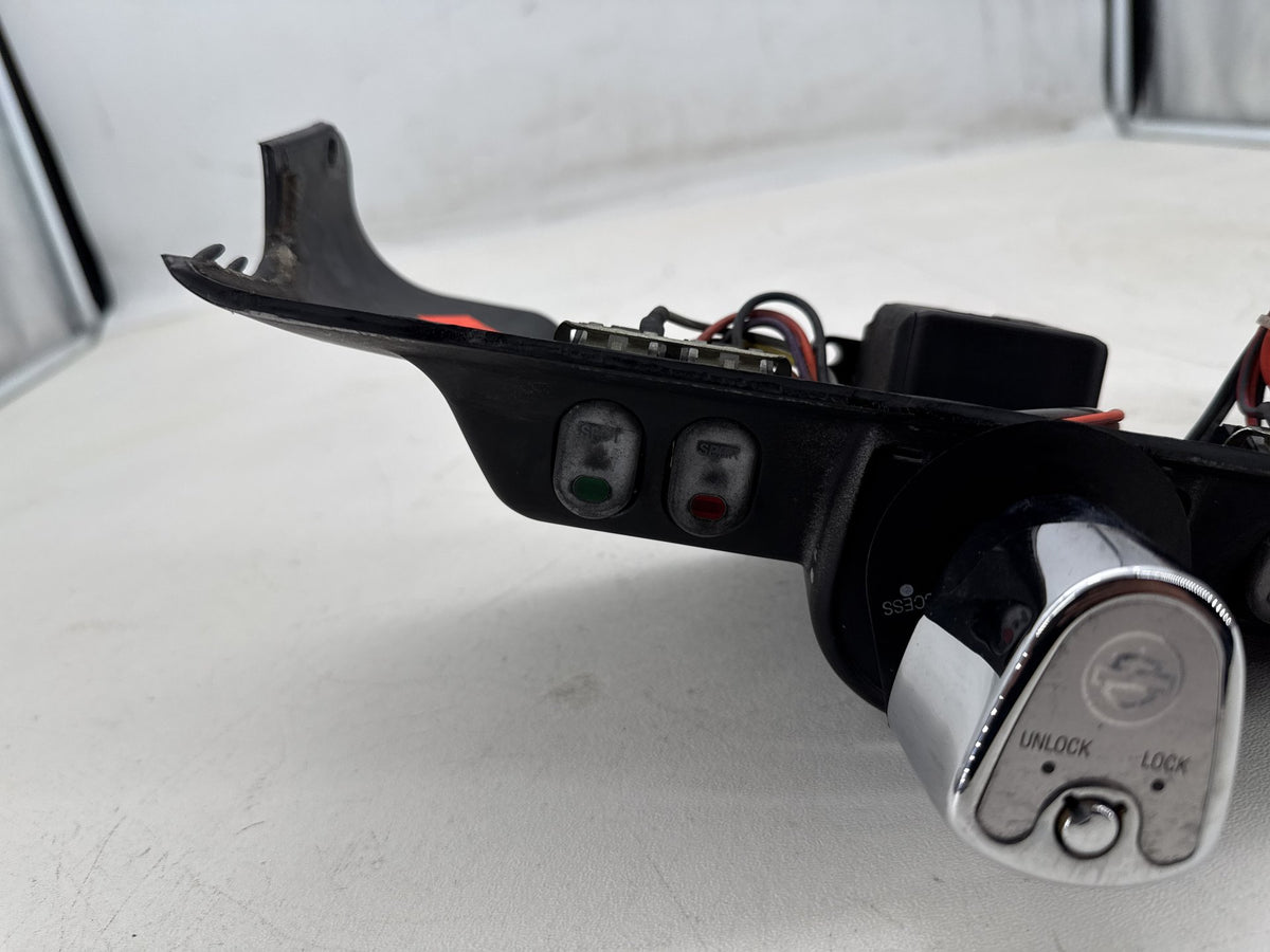 2009 Harley Electra Glide Touring OEM Dash Ignition Cap Switch Lockset NO Key