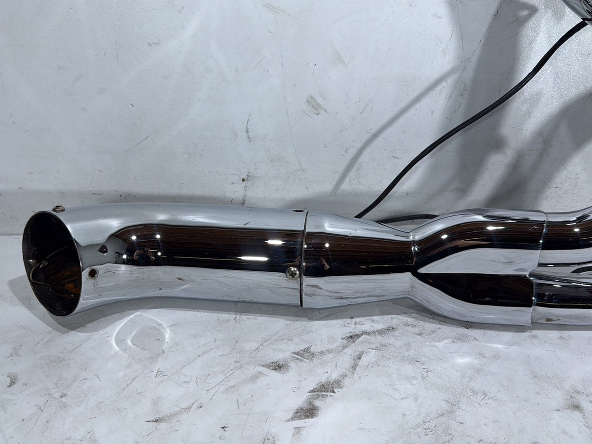 11 Harley Street Glide Touring Exhaust Header Pipe Muffler 2 into 1 NO Bracket