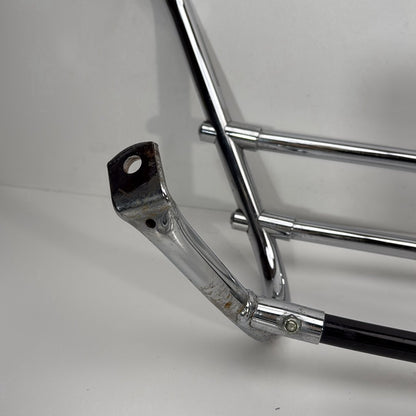 1984 - 1998 Harley-Davidson Touring Road King Police Rear Left Right Saddlebag Guard Rails Bar  	49194-85