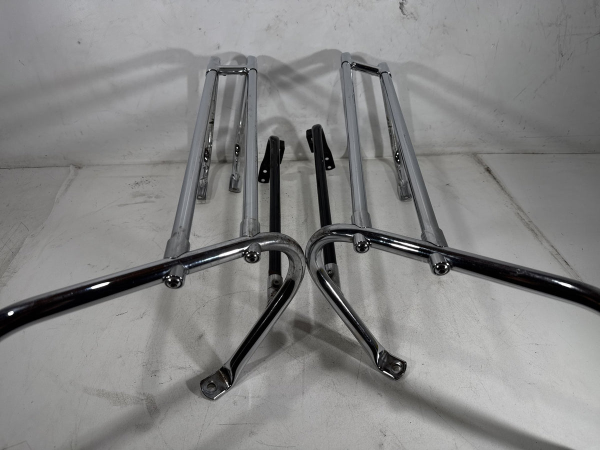 2001 Harley Electra Glide Touring OEM Rear Left Right Saddlebag Guard Rails Bar
