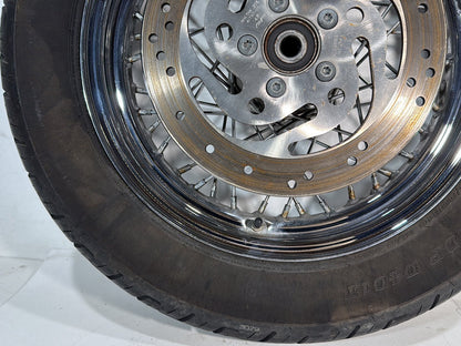 2005 Harley Dyna FXDWG Wide Glide OEM Rear Wheel Rim Tire Spoked