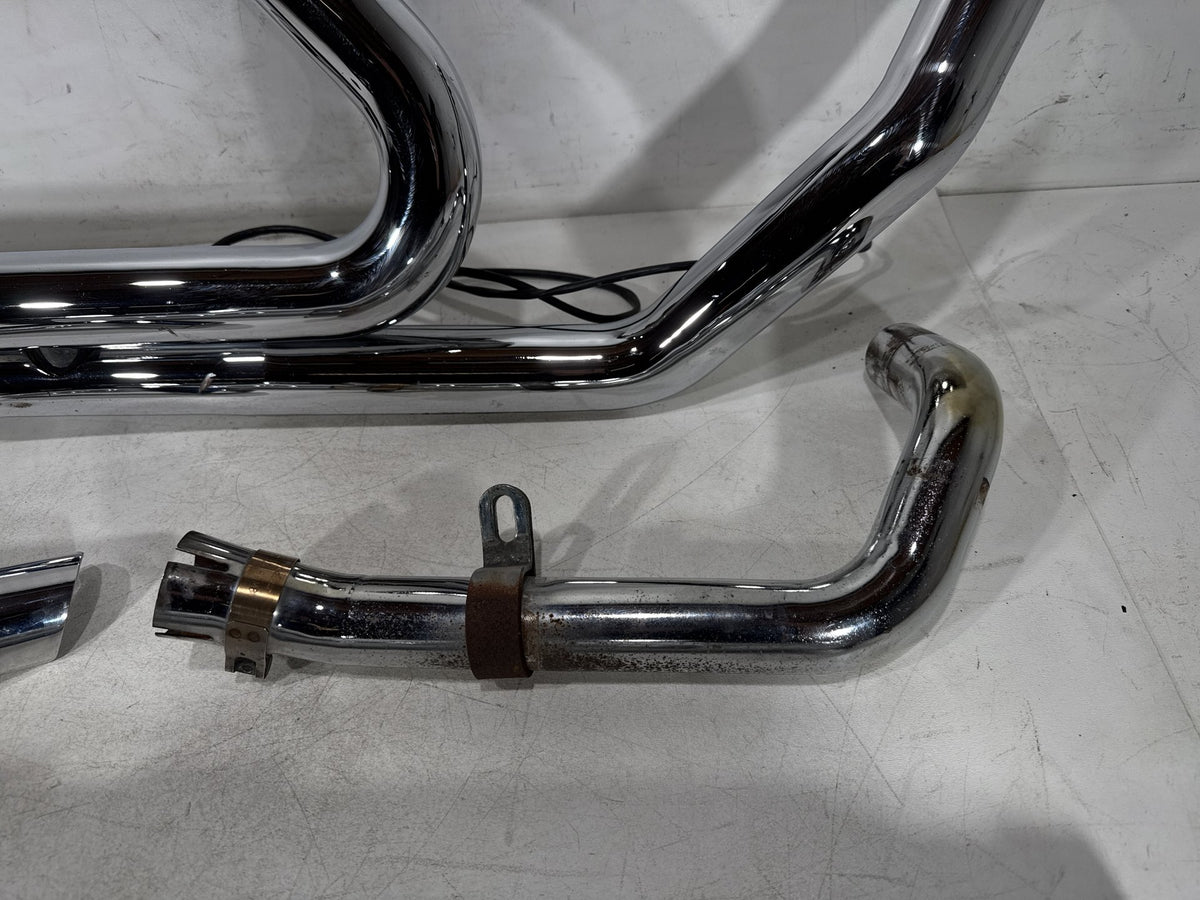 2012 Harley Street Glide Touring FLHX OEM Exhaust Header Pipes Muffler
