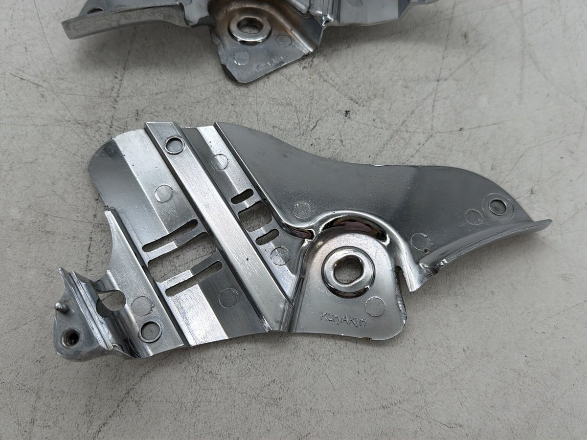2005 Harley Road King Touring Police OEM Left & Right Steering Stem Cover Panel