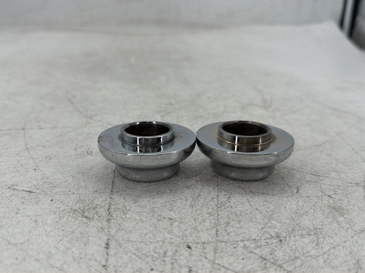 2009 Harley Road Glide Touring FLTR OEM Front Wheel Axle Nut Covers Caps