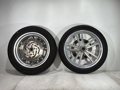 2006 Harley Dyna Super Glide Custom FXDCI OEM Front & Rear Wheel Rim Tire
