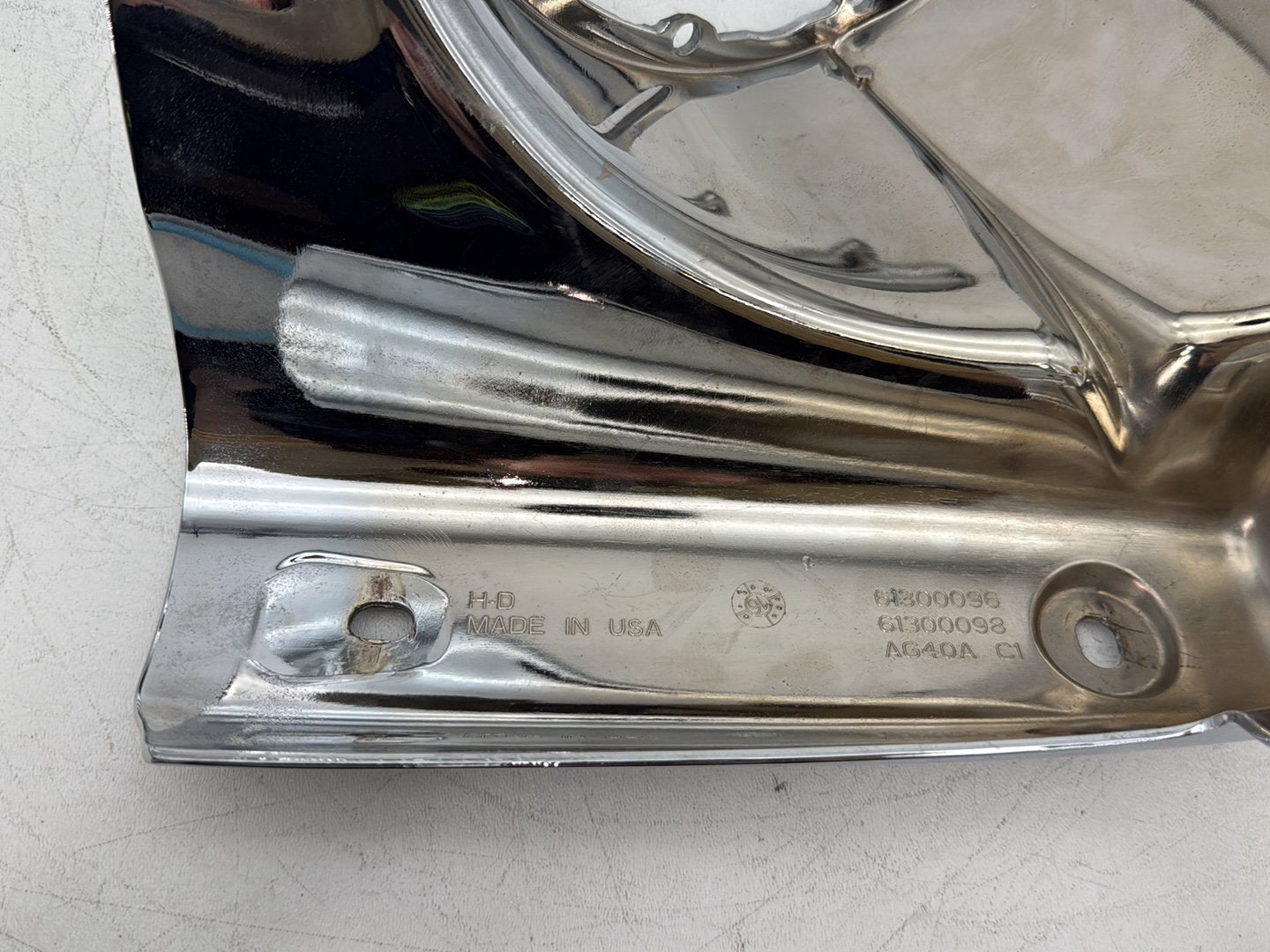 2006 Harley Touring FLHRI Road King OEM Left & Right Headlamp Nacelle Covers