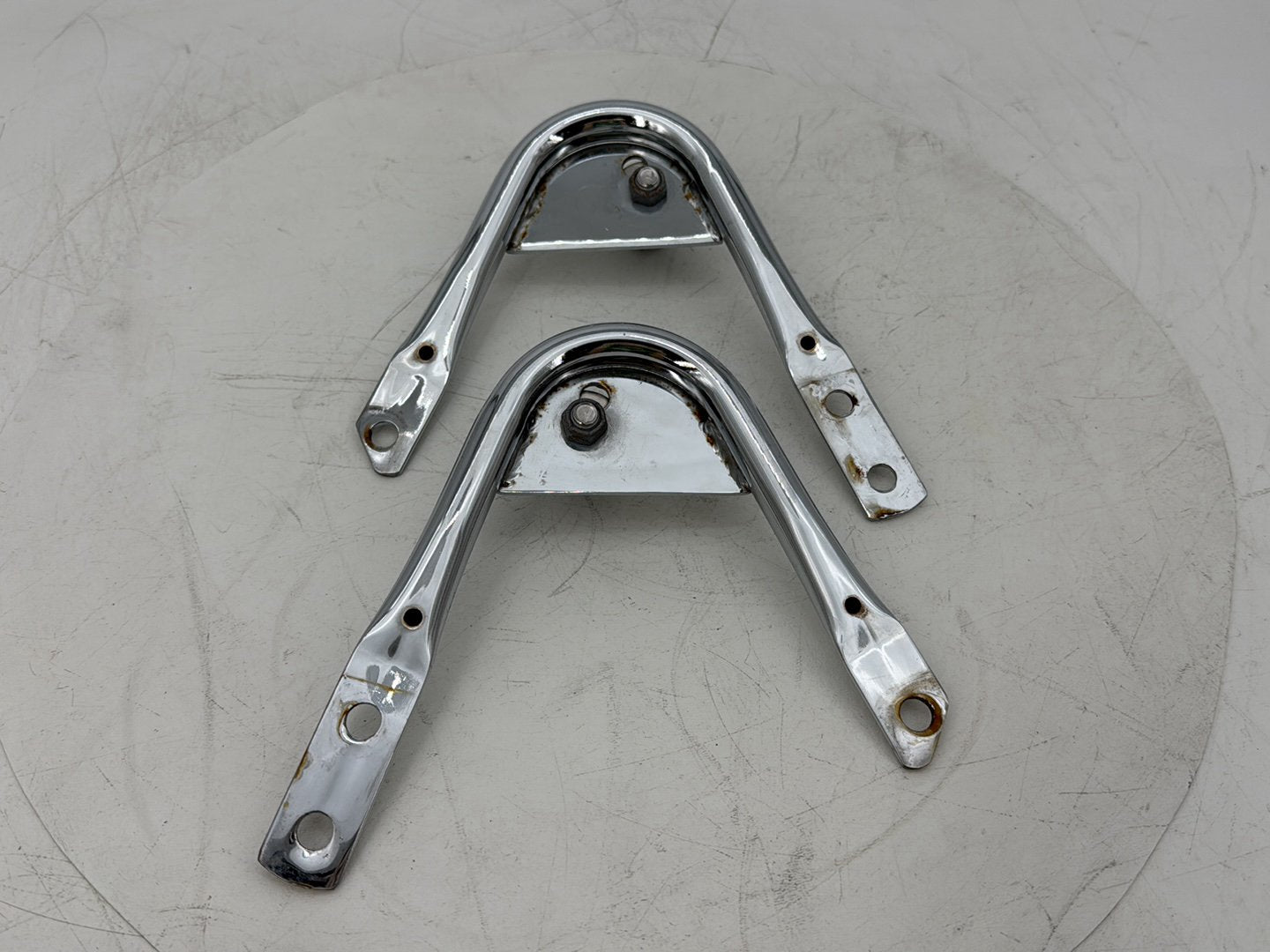 2008 Harley Electra Glide Touring LH RH Detachable Tour Pak Luggage Box Bracket