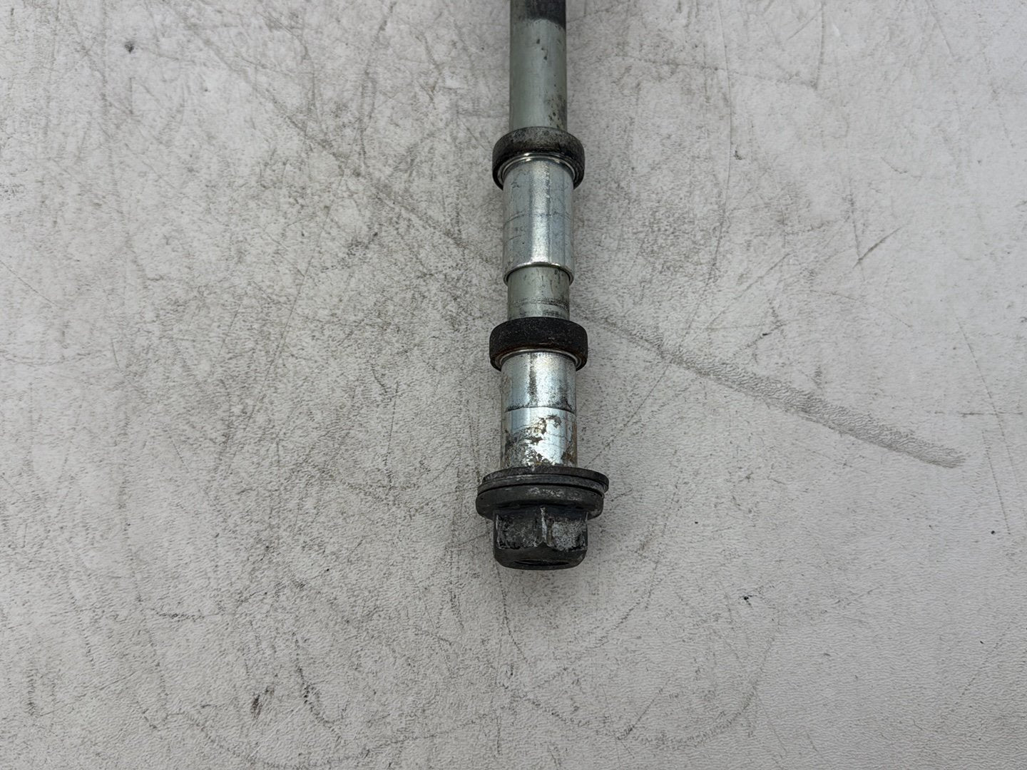 2013 Harley Heritage Softail Classic FLSTC OEM Rear Fork Swingarm Pivot Bolt Shaft