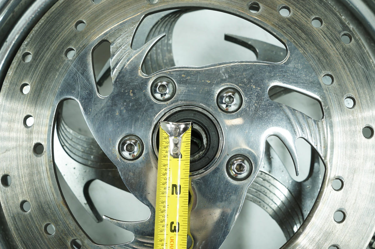 1986 - 2003 Harley-Davidson Sportster Hugger Front & Rear Wheel Rim Tire 43499-84
