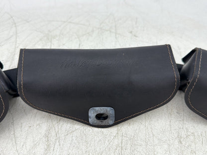 1998 Harley Touring FLHTCUI Electra Glide Ultra OEM Front Onboard Tool Bag Leather Storage