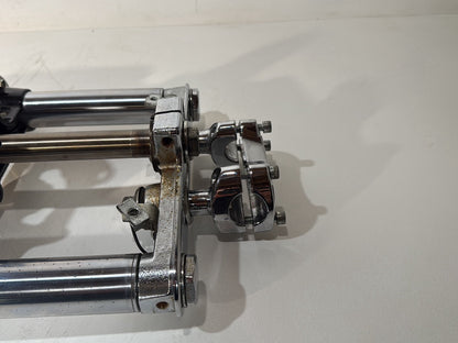 1986 - 1998 Harley-Davidson Softail Heritage Classic Front Triple Tree Set & LH RH Fork Legs Sliders 45915-86 , 56567-86B