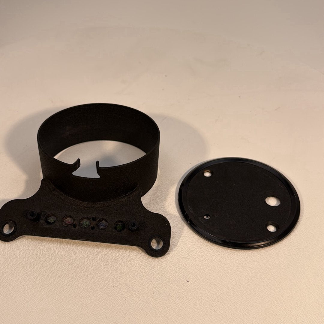 1986 - 2003 Harley-Davidson Sportster Hugger 883 Speedometer Holder Bracket Mount Bezel  	67053-95