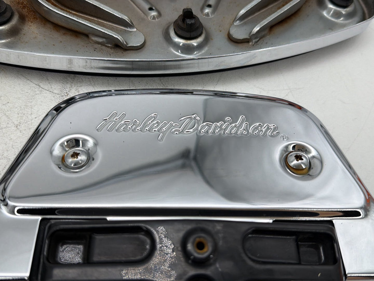 07 Harley Electra Glide Touring OEM Left Right Driver Pass Floorboard Foot Rest
