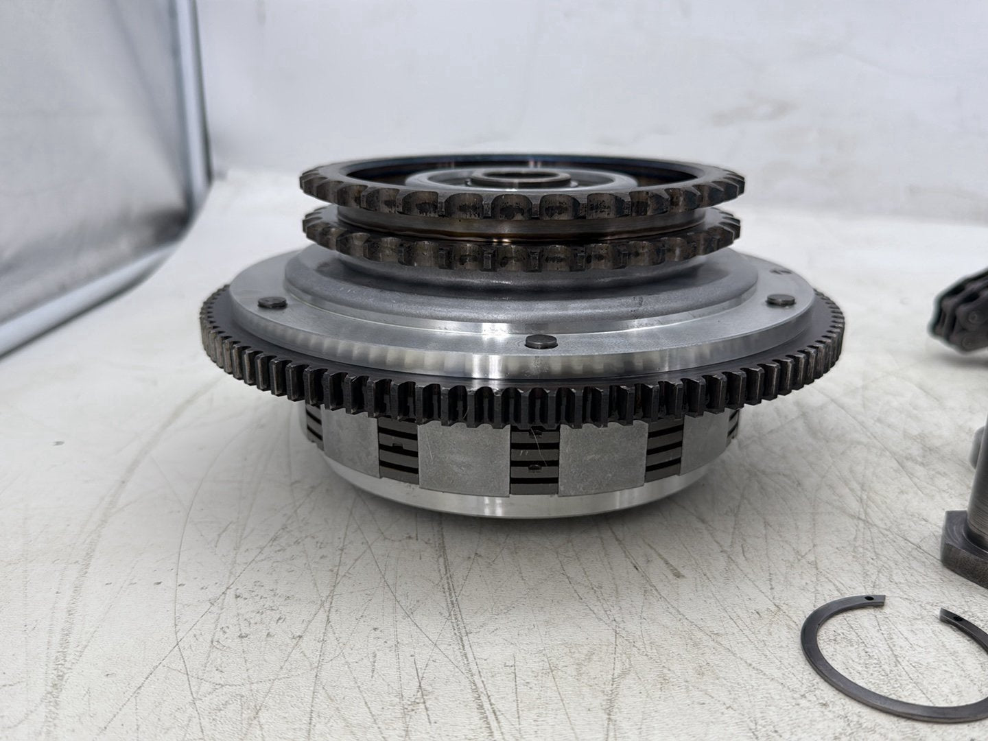 2004 Harley Dyna Super Glide FXDI OEM Clutch Basket Chain Tensioner Kit