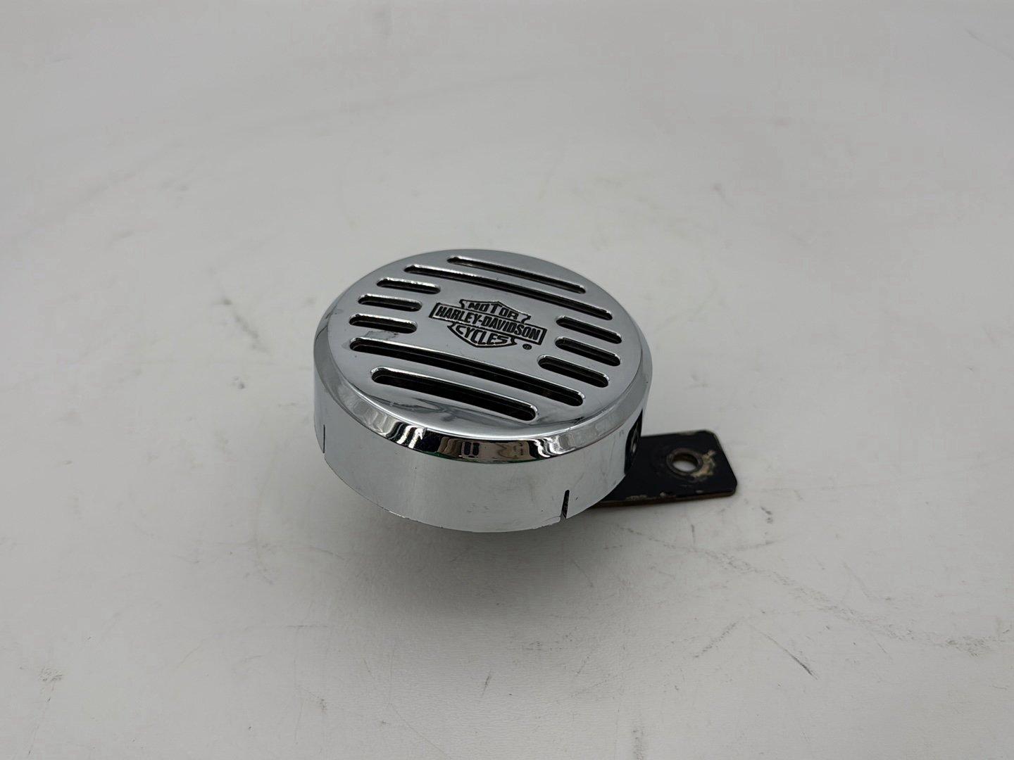 1993 Harley Sportster XLH883H Hugger 883 OEM Horn Signal Klaxon Chrome Cover