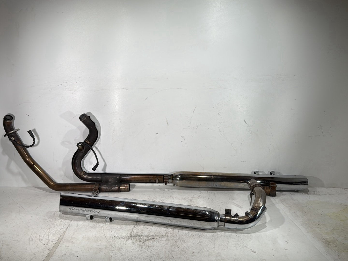 2007 Harley Touring FLHTC Electra Glide Classic OEM Exhaust Header Muffler Pipes Screamin Eagle