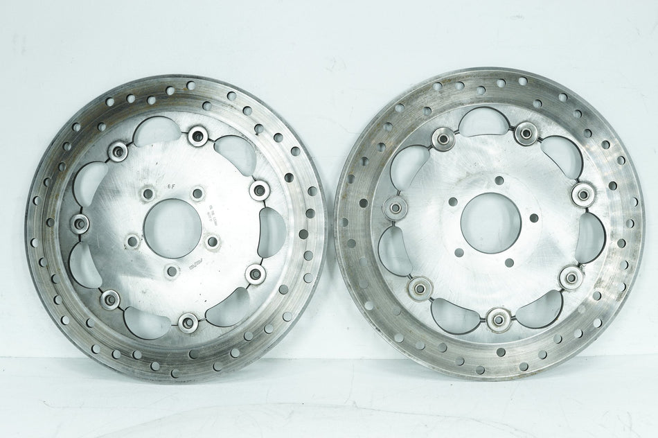 2016 Harley Dyna FXDL Low Rider OEM Front Brake Rotors Disc Pair 46717-10