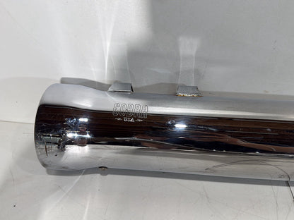 2008 Harley Touring Electra Glide Ultra OEM Exhaust Header Pipes Muffler COBRA