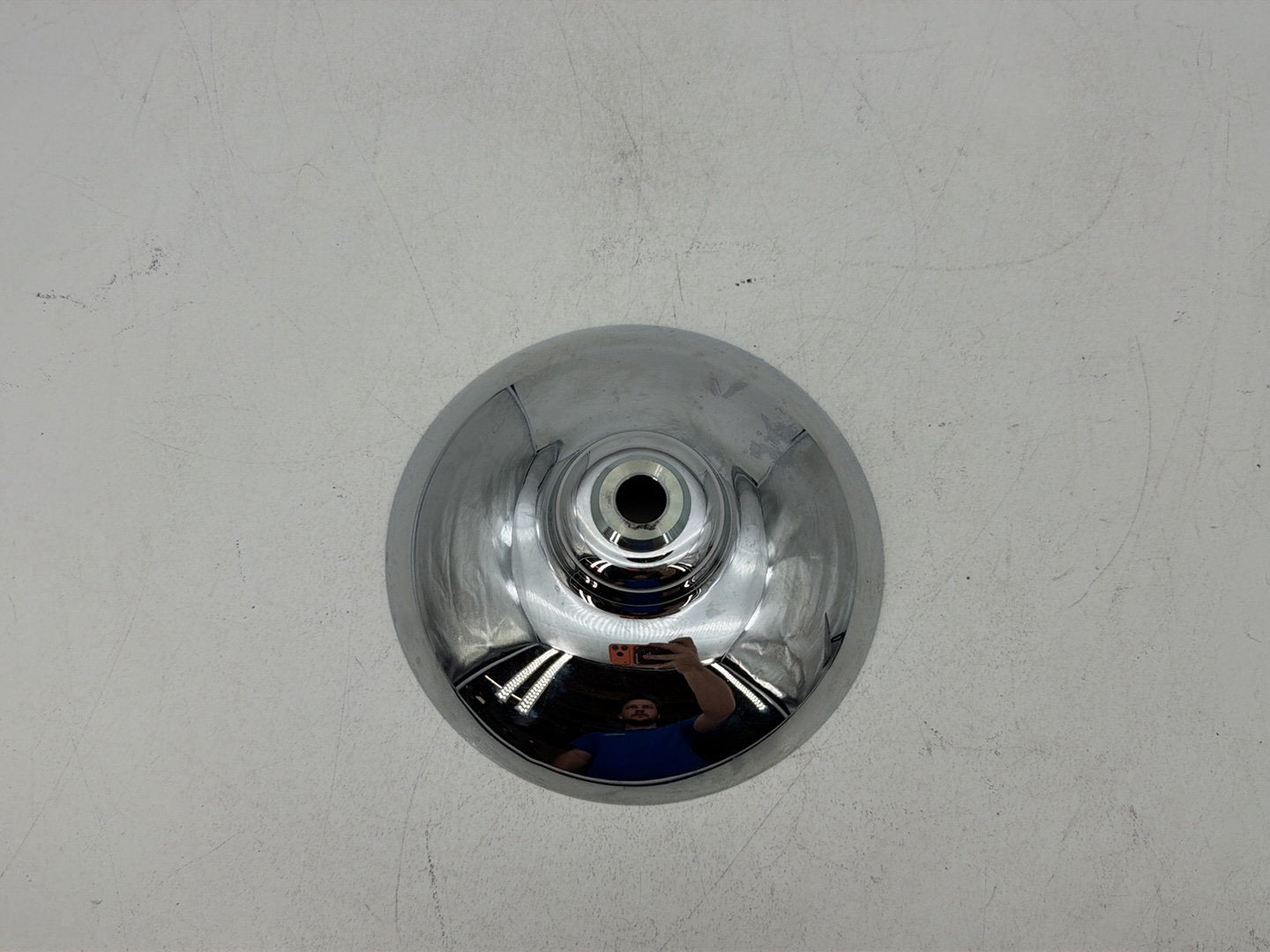 1986 - 1998 Harley-Davidson Softail Heritage Classic Front Wheel Axle Nut Covers Caps 43303-86 , 74557
