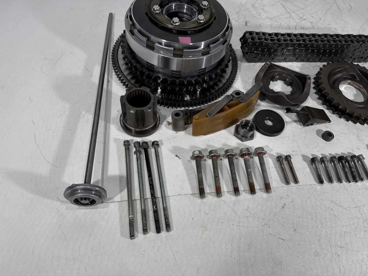 07 Harley Electra Glide Touring CVO Eagle OEM Clutch Basket Chain Tensioner Kit