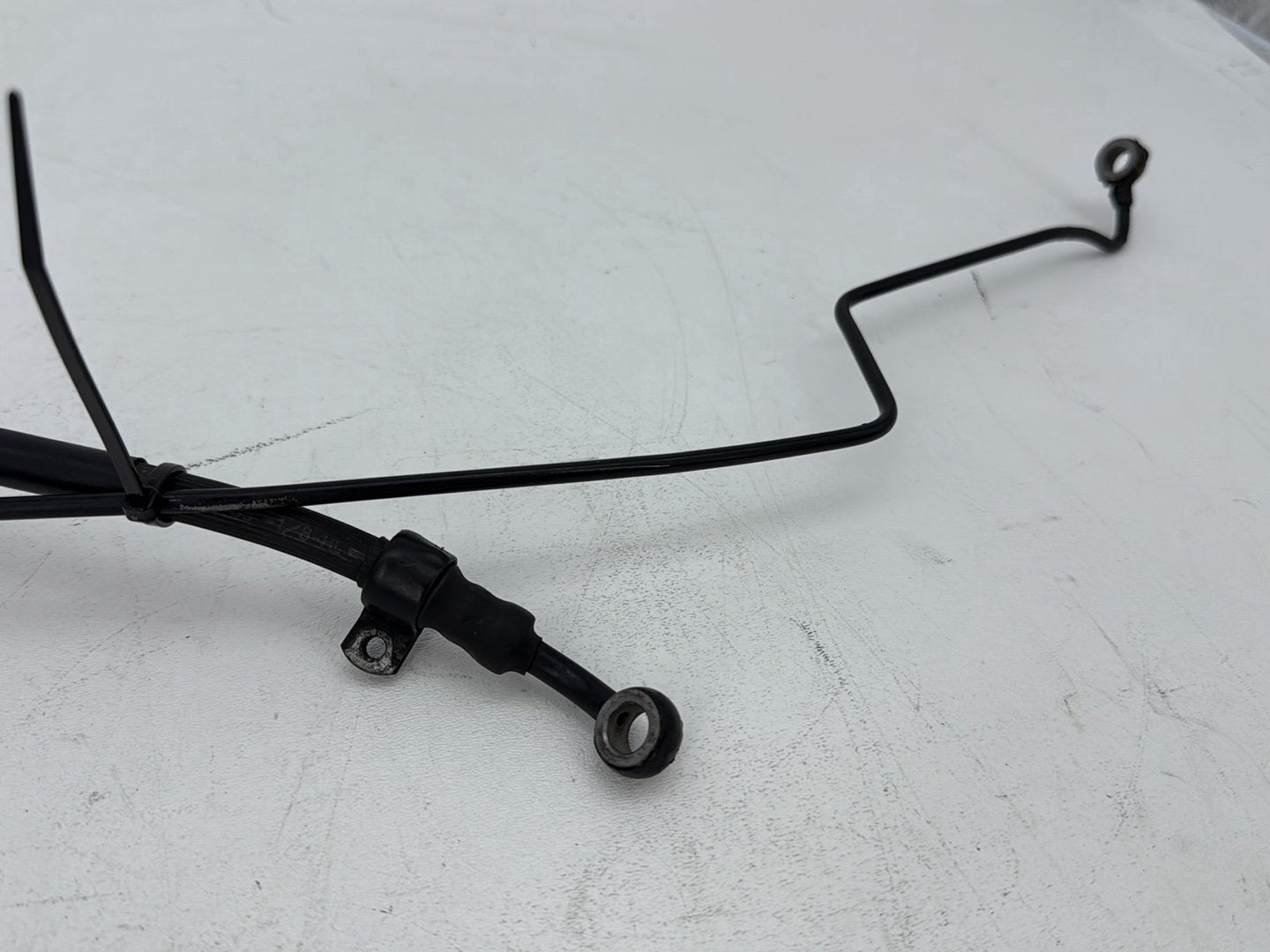 2007 Harley Street Glide Touring FLHX OEM Rear Brake Hose Line Pipe