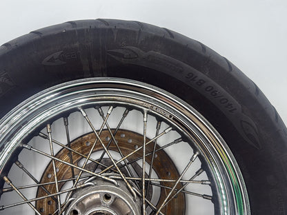 2005 Harley Touring FLHRCI Road King Classic OEM Rear Wheel Rim Tire Spoked