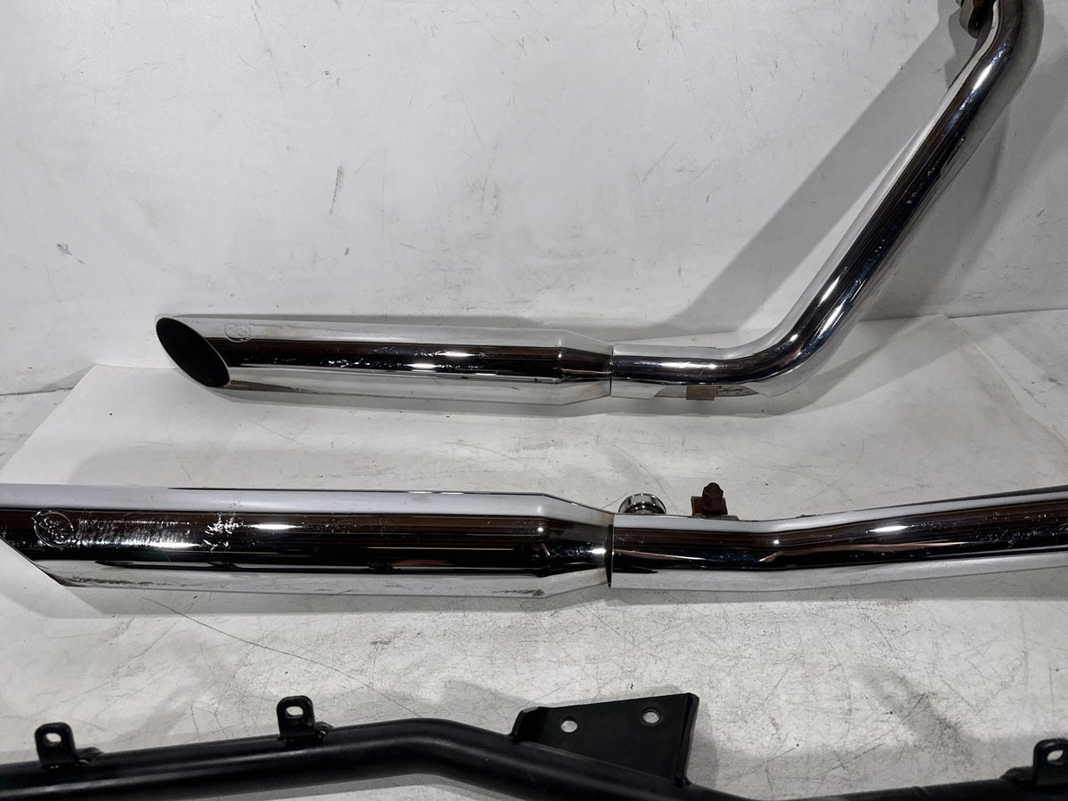 04 Harley Heritage Softail Classic FLSTCI Exhaust Header Pipes Muffler S & S