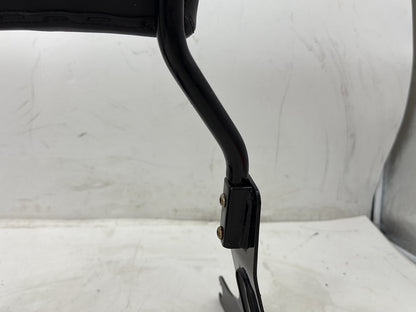 2012 Harley Dyna FXDF Fat Bob OEM Rear Sissy Bar w/ Backrest Cushion Pad