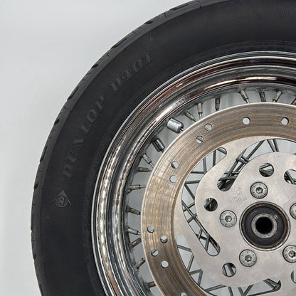1991 - 2003 Harley-Davidson Sportster Base 1200 Rear Wheel Rim Tire Spoked  	40975-05A