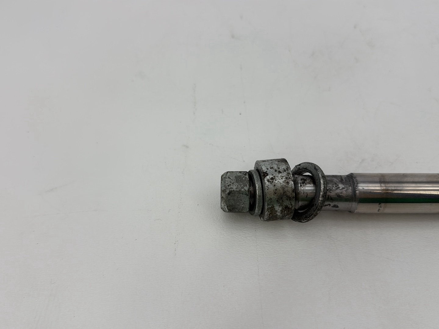 2003 Harley Sportster XL1200C 1200 Custom Anniversary OEM Front Wheel Axle Bolt Shaft