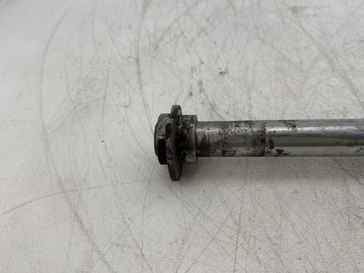 2004 Harley Road King Touring Custom FLHRSI OEM Rear Wheel Axle Bolt Shaft