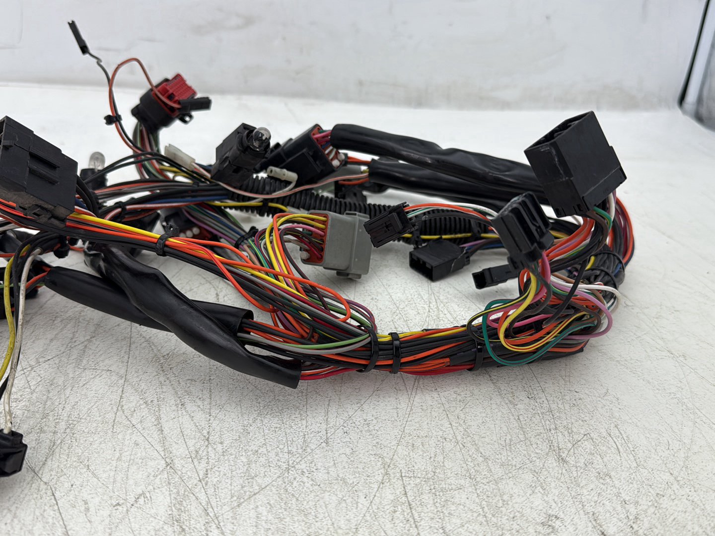 1998 Harley Touring FLHTCUI Electra Glide Ultra OEM Front Sub Wiring Harness Loom Interconnect