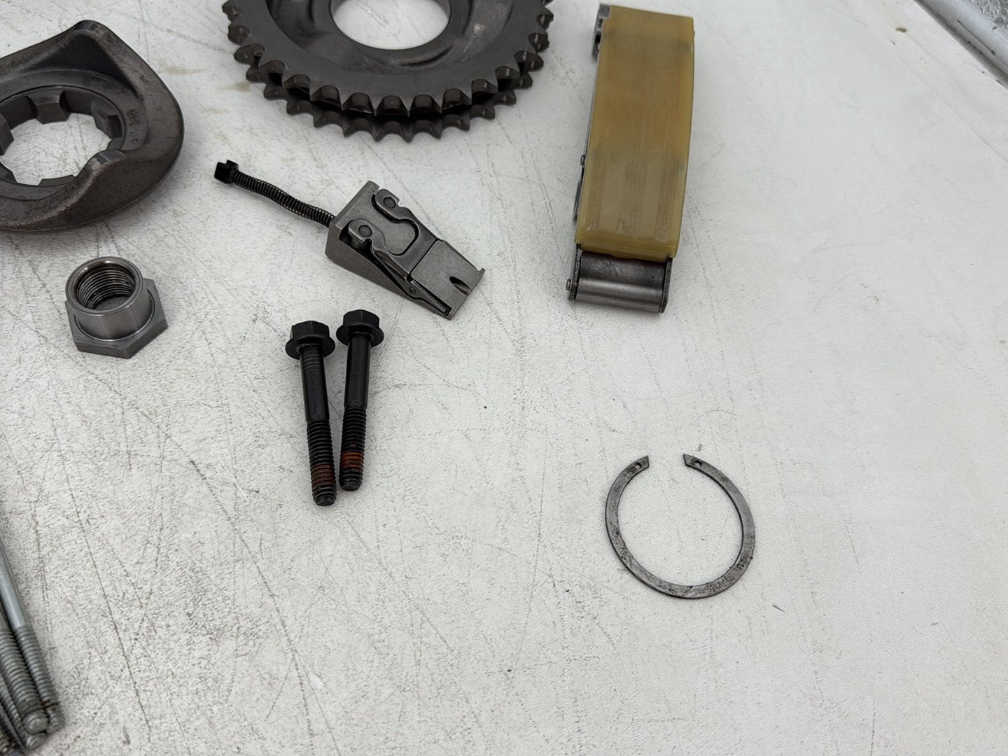 2010 Harley Dyna Fat Bob FXDF OEM Clutch Basket Chain Tensioner Kit