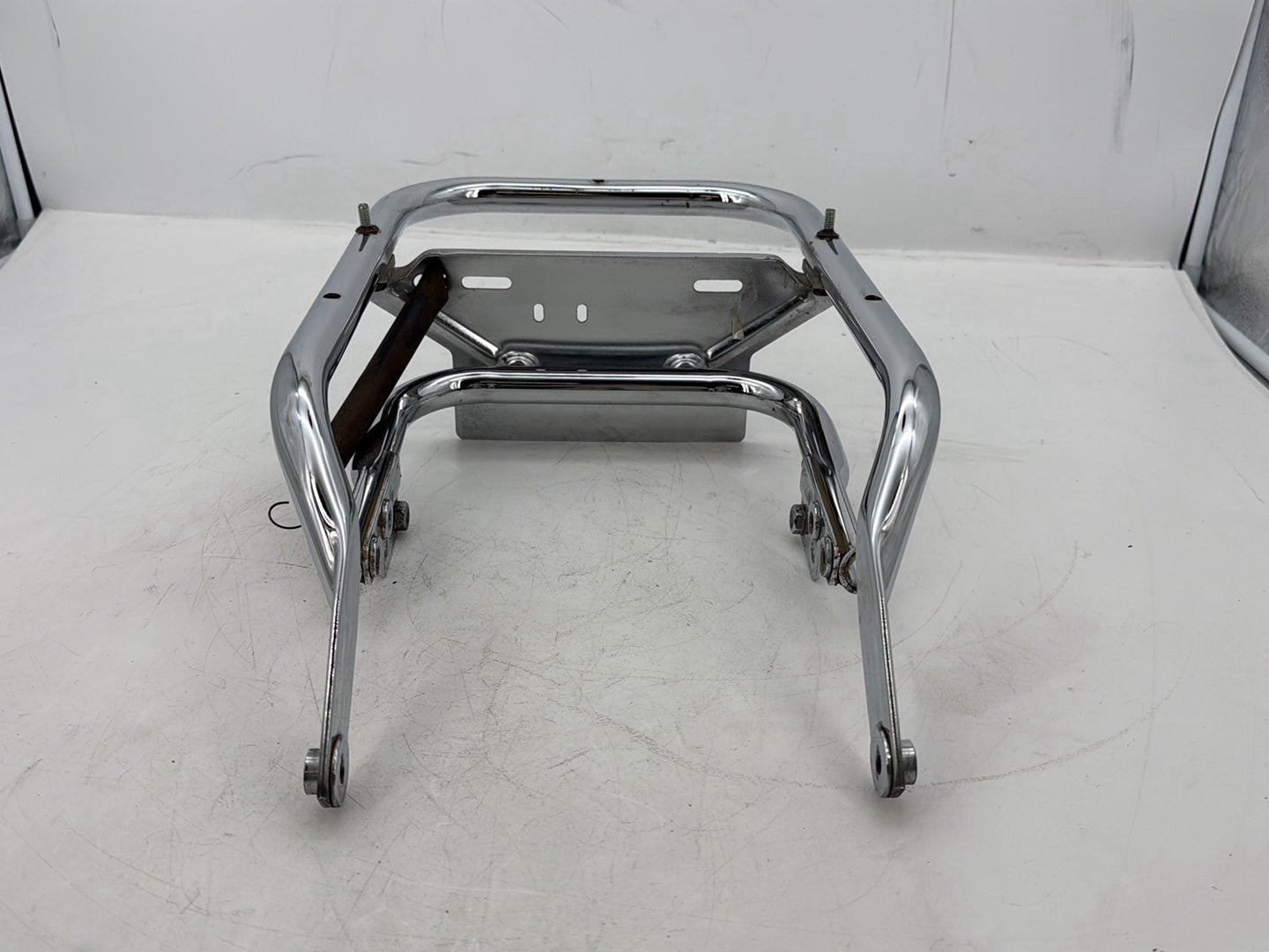 2008 Harley Touring FLHTCU Electra Glide Ultra OEM Rear License Plate Support Bar Holder