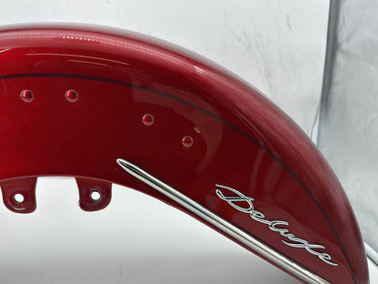 2008 Harley Softail Deluxe FLSTN OEM Front Wheel Fender Shell Panel
