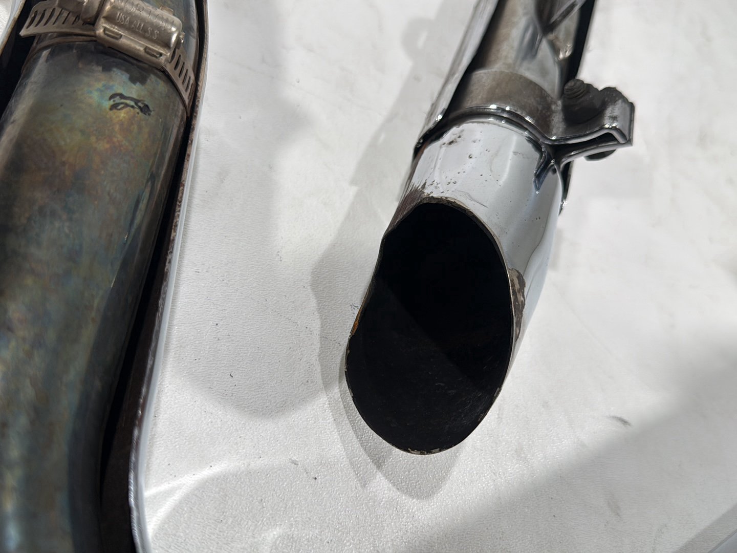 1997 Harley Softail Fat Boy FLSTF OEM Exhaust System Header Pipe
