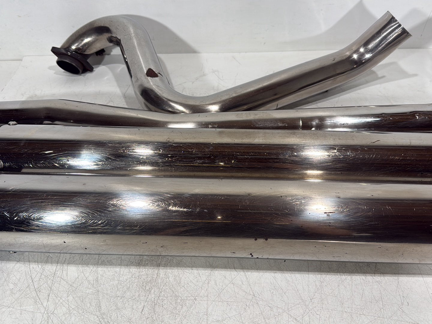 2006 Harley Touring FLHRI Road King OEM Exhaust Header Pipes Muffler