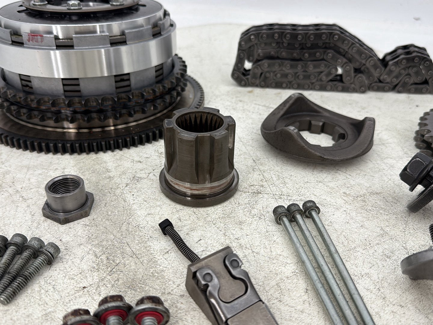 2007 - 2012 Harley-Davidson Touring Electra Glide Ultra Clutch Basket Chain Tensioner Kit