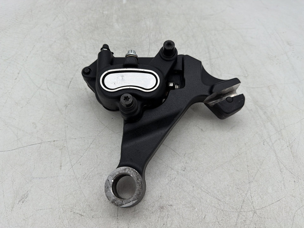 2017 Harley Dyna Street Bob FXDB OEM Rear Back Brake Caliper w/ Bracket