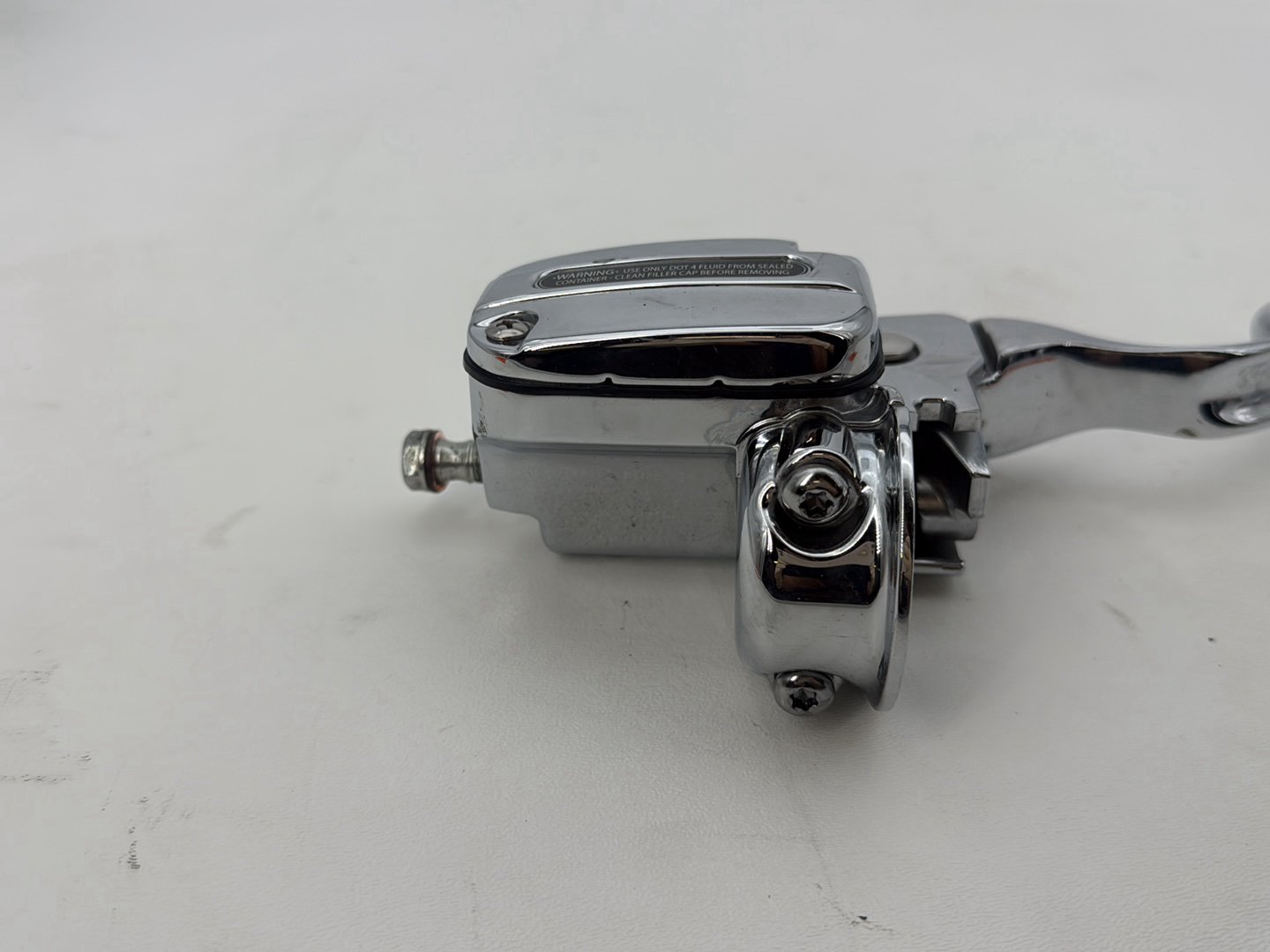 2011 Harley Road King Touring FLHRC Classic OEM Front Right Hand Brake Lever Master Cylinder Reservoir