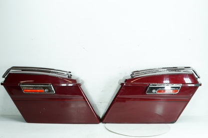 1999 - 2006 Harley-Davidson Touring Electra Glide Ultra Left Right Saddlebags Luggage NOKey 90752-93