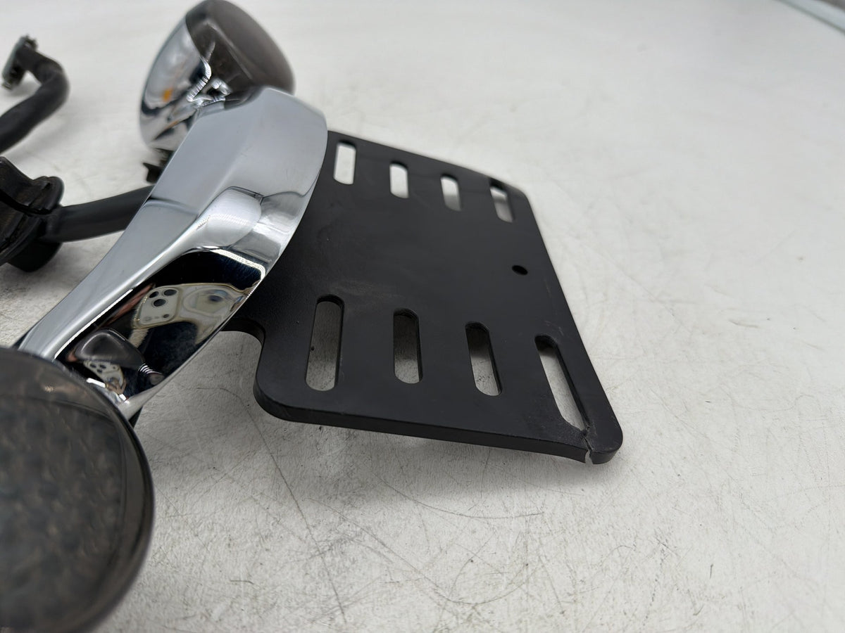 2012 Harley Street Glide Touring Rear Left & Right Turn Signals & License Plate