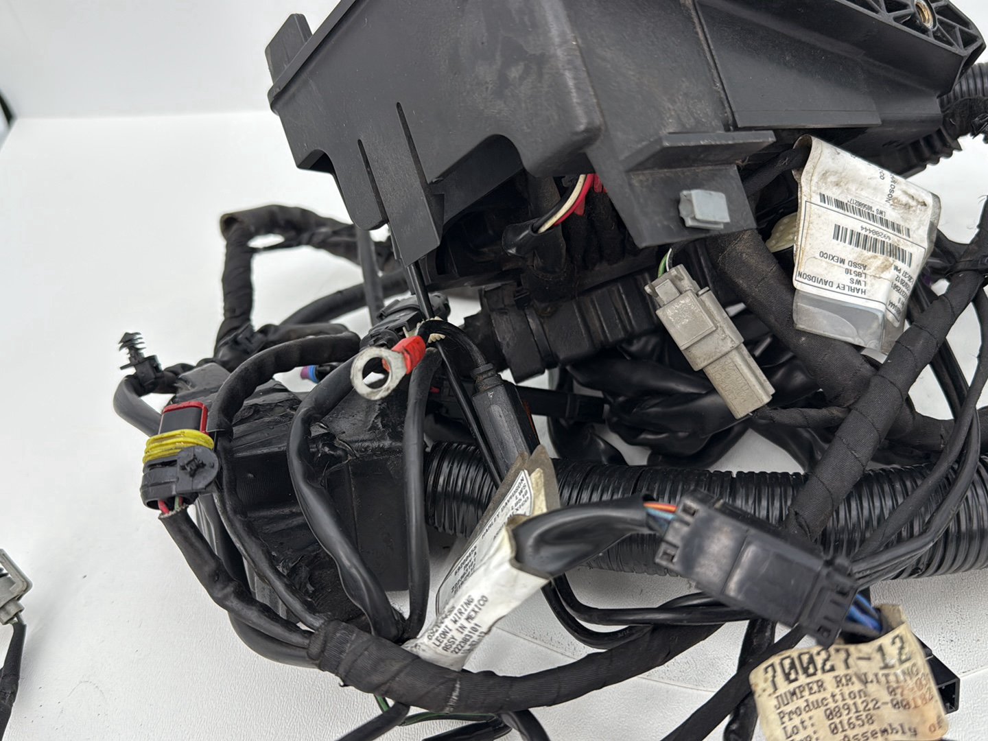 2007 - 2017 Harley-Davidson Dyna Wide Glide Main Wire Wiring Harness Loom NON-abs 71072-12A