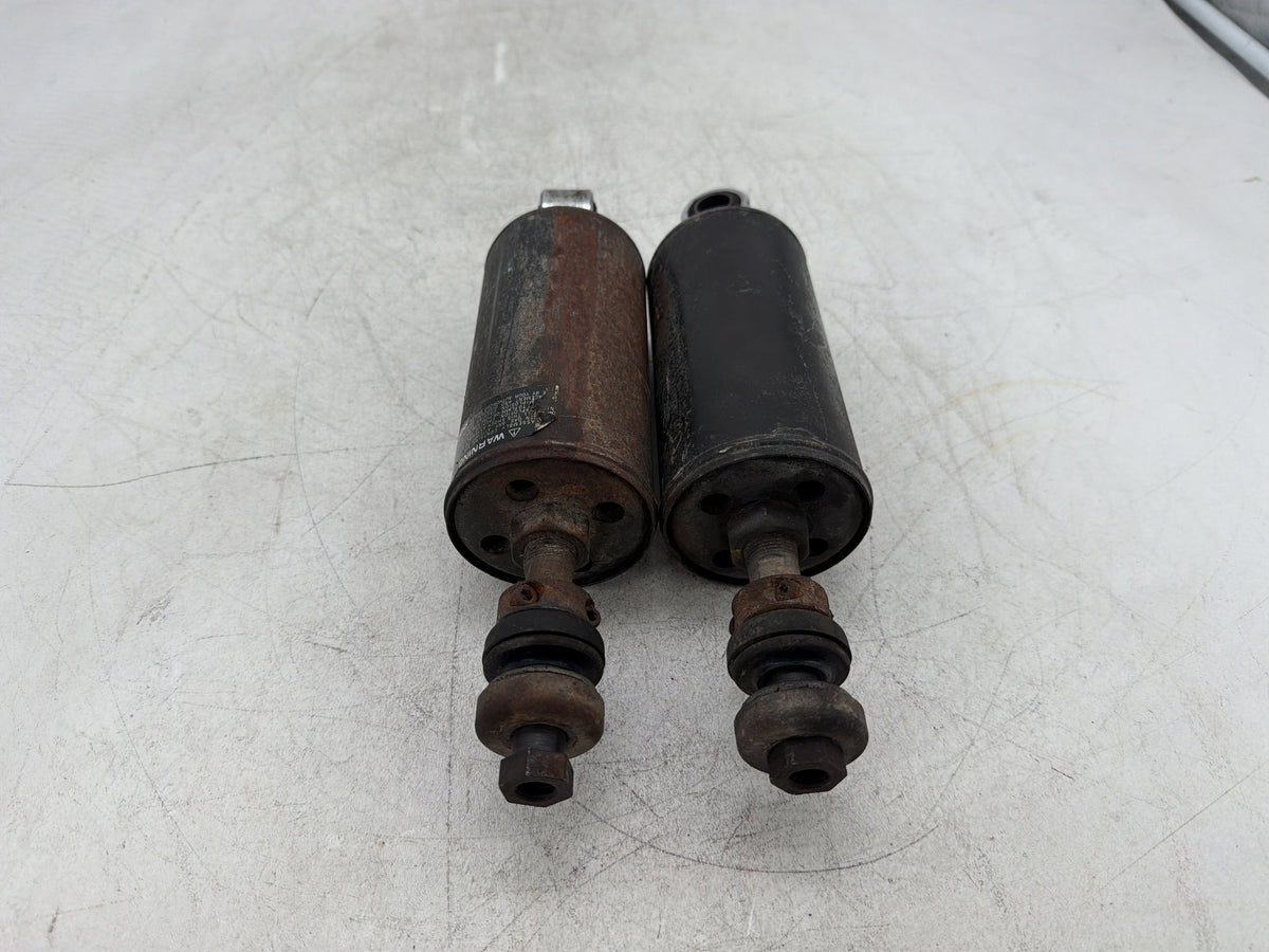 2001 Harley Fat Boy Softail FLSTF OEM Rear Left Right Shock Absorbers